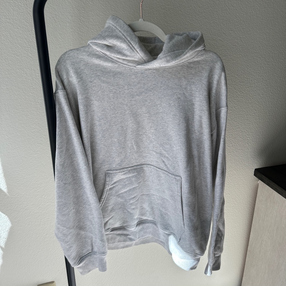 Aritzia Tna Light Grey Hoodie